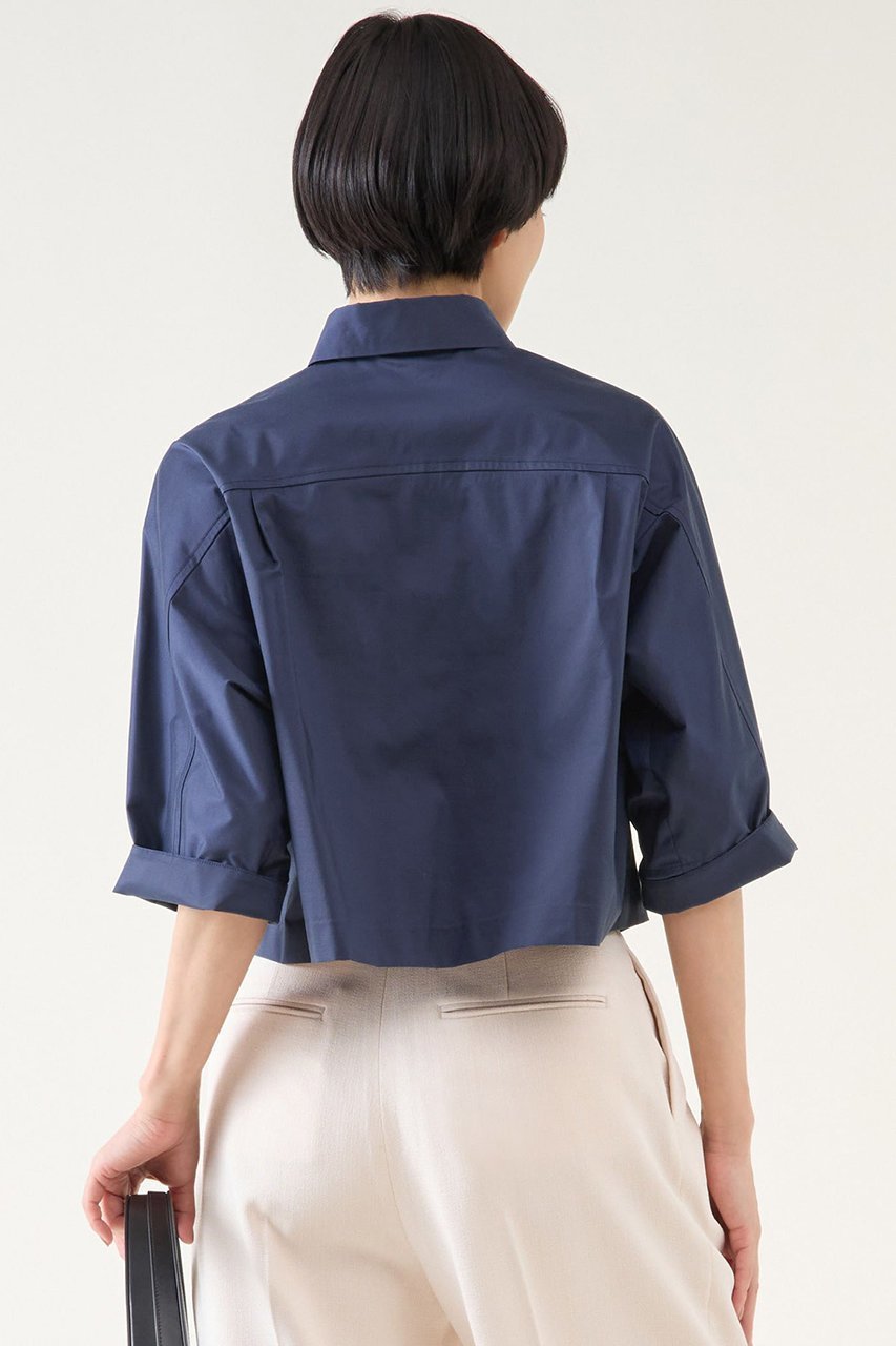 【マルティニーク/martinique】のクロップドシャツ(セットアップ可) 人気、トレンドファッション・服の通販 founy(ファニー) 　ファッション　Fashion　レディースファッション　WOMEN　トップス・カットソー　Tops/Tshirt　シャツ/ブラウス　Shirts/Blouses　おすすめ　Recommend　クロップド　Cropped　ショート　Short　スリーブ　Sleeve　セットアップ　Set Up　タフタ　Taffeta　トレンド　Trend　エレガント 上品　Elegant　NEW・新作・新着・新入荷　New Arrivals　other-3|ID: prp329100004442509 ipo3291000000031255823