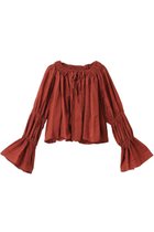 【マルティニーク/martinique】の【CURRENTAGE】ボリュームスリーブブラウス テラコッタ|ID: prp329100004442511 ipo3291000000035041678