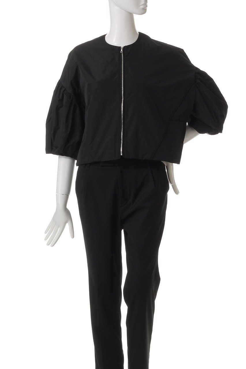 【デザイン ワークス/DESIGN WORKS】のタフタパフスリーブジャケット 人気、トレンドファッション・服の通販 founy(ファニー) 　ファッション　Fashion　レディースファッション　WOMEN　アウター　Coat Outerwear　ジャケット　Jackets　コンパクト　Compact　ジャケット　Jacket　スポーティ　Sporty　スリーブ　Sleeve　タフタ　Taffeta　フェミニン　Feminine　春　Spring　other-2|ID: prp329100004442517 ipo3291000000031255874