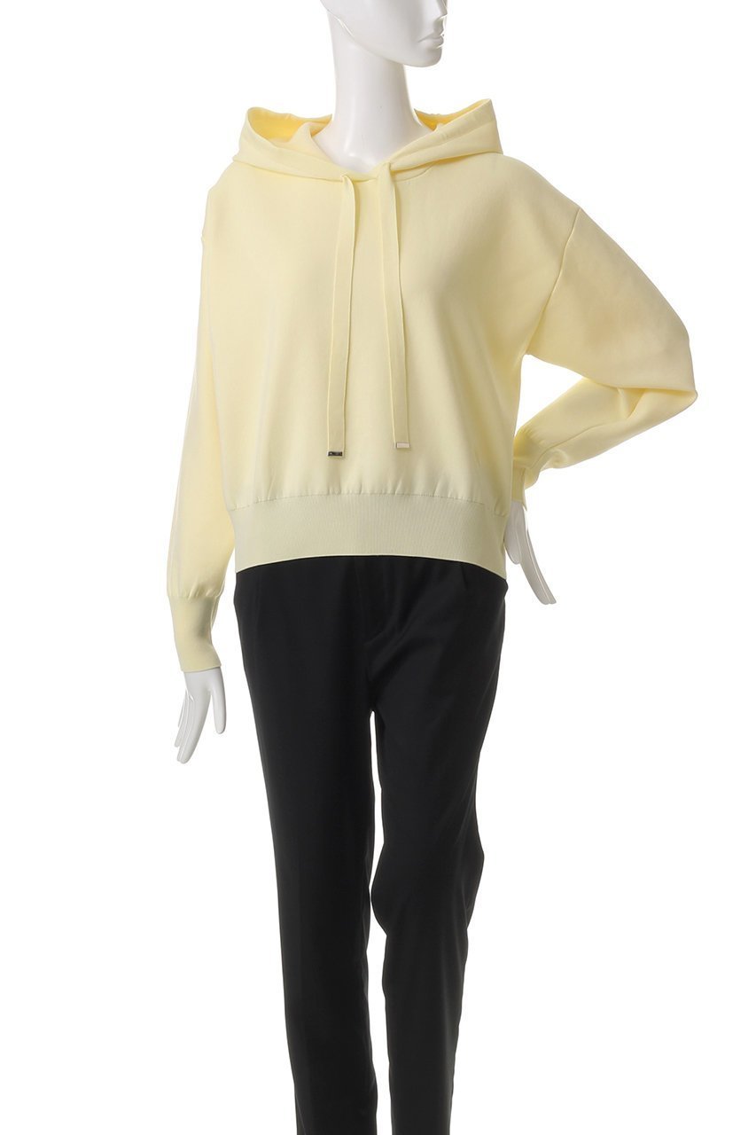 【デザイン ワークス/DESIGN WORKS】のC/M フーディーニット 人気、トレンドファッション・服の通販 founy(ファニー) 　ファッション　Fashion　レディースファッション　Fashion for Women　トップス・カットソー　Cut & Sew Tops　ニット　Knit Tops & Sweaters　レディースパーカー・カジュアルフーディー　Casual Hoodies & Sweatshirts　なめらか　Smooth, Silky Texture　コンパクト　Compact, Small Size　パーカー　Hoodie, Parka　other-2|ID: prp329100004442519 ipo3291000000034957167