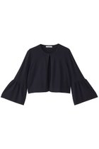 【アナイ/ANAYI】のレーヨンナイロンボレロカーディガン 人気、トレンドファッション・服の通販 founy(ファニー) ファッション Fashion レディースファッション Fashion for Women トップス・カットソー Cut & Sew Tops ニット Knit Tops & Sweaters カーディガン・羽織り Layered Style Cardigans カーディガン Cardigan, Knitwear ギャザー Gathered, Ruffled シンプル Simple, Minimal フェミニン Feminine, Girly ボレロ Bolero, Short Cardigan エレガント 上品 Elegant thumbnail ネイビー|ID: prp329100004442527 ipo3291000000032937833