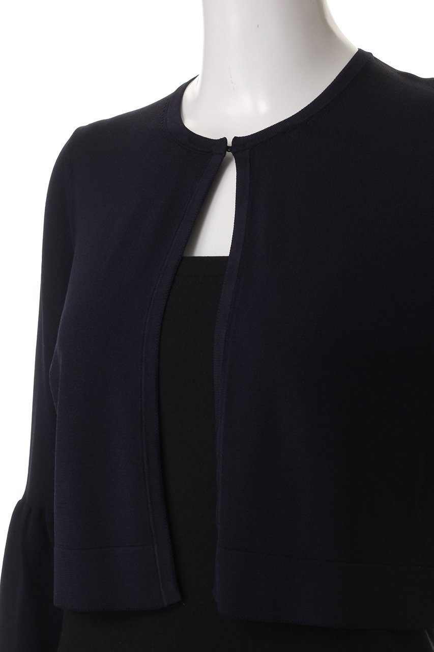 【アナイ/ANAYI】のレーヨンナイロンボレロカーディガン 人気、トレンドファッション・服の通販 founy(ファニー) ファッション Fashion レディースファッション Fashion for Women トップス・カットソー Cut & Sew Tops ニット Knit Tops & Sweaters カーディガン・羽織り Layered Style Cardigans カーディガン Cardigan, Knitwear ギャザー Gathered, Ruffled シンプル Simple, Minimal フェミニン Feminine, Girly ボレロ Bolero, Short Cardigan エレガント 上品 Elegant other-5|ID: prp329100004442527 ipo3291000000032937870