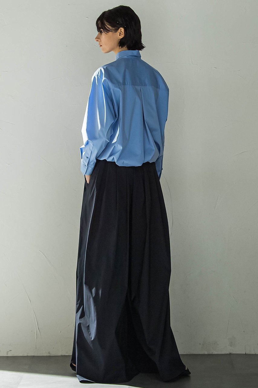 【エッセン ロートレアモン/ESSEN LAUTREAMONT】のストレッチブロードバルーンシャツ 人気、トレンドファッション・服の通販 founy(ファニー) 　ファッション　Fashion　レディースファッション　WOMEN　トップス・カットソー　Tops/Tshirt　シャツ/ブラウス　Shirts/Blouses　コンパクト　Compact　スタイリッシュ　Stylish　スリーブ　Sleeve　バルーン　Balloon　ロング　Long　other-5|ID: prp329100004442529 ipo3291000000031325860