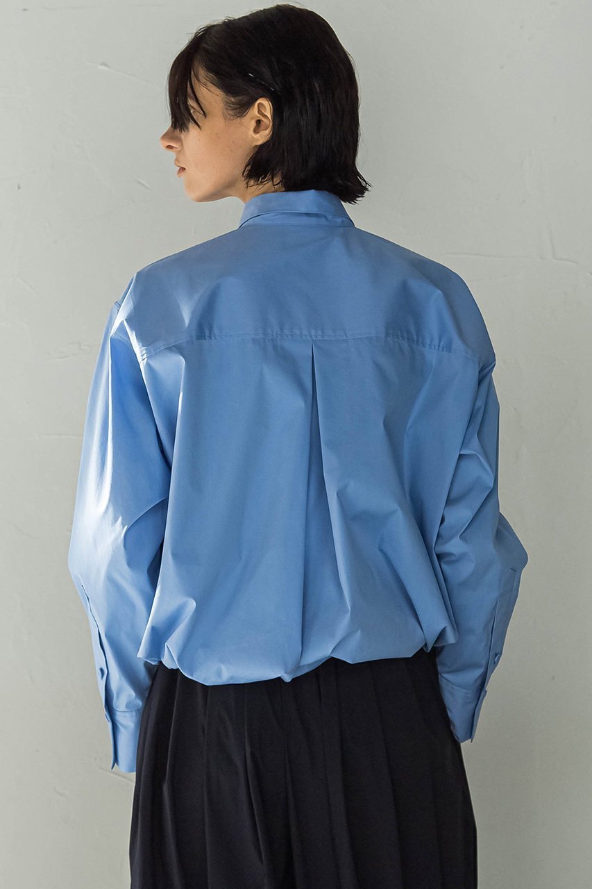【エッセン ロートレアモン/ESSEN LAUTREAMONT】のストレッチブロードバルーンシャツ 人気、トレンドファッション・服の通販 founy(ファニー) 　ファッション　Fashion　レディースファッション　WOMEN　トップス・カットソー　Tops/Tshirt　シャツ/ブラウス　Shirts/Blouses　コンパクト　Compact　スタイリッシュ　Stylish　スリーブ　Sleeve　バルーン　Balloon　ロング　Long　other-7|ID: prp329100004442529 ipo3291000000031325862