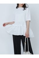 【プルミエ アロンディスモン/1er Arrondissement】のコットンポンチ×タフタトップス 人気、トレンドファッション・服の通販 founy(ファニー) ファッション Fashion レディースファッション WOMEN トップス・カットソー Tops/Tshirt シャツ/ブラウス Shirts/Blouses カットソー Cut And Sew ギャザー Gather ショート Short スリーブ Sleeve タフタ Taffeta ドッキング Docking 再入荷 Restock/Back In Stock/Re Arrival NEW・新作・新着・新入荷 New Arrivals |ID:prp329100004442532