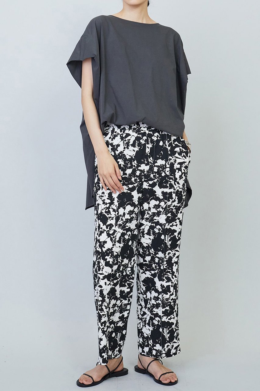 【プルミエ アロンディスモン/1er Arrondissement】のプレミアム天竺ニュアンストップス 人気、トレンドファッション・服の通販 founy(ファニー) 　ファッション　Fashion　レディースファッション　Fashion for Women　トップス・カットソー　Cut & Sew Tops　シャツ・ブラウス・オフィスカジュアル　Elegant Blouses & Button-Ups　カットソー　Cut and Sewn Top　ショート　Short, Short Length　スリーブ　Sleeve, Long Sleeve / Short Sleeve　プレミアム　Premium, High-End　人気　Popular, Best Seller　再入荷　Restock / Back in Stock　定番　Standard, Basic Item　other-6|ID: prp329100004442533 ipo3291000000035830086