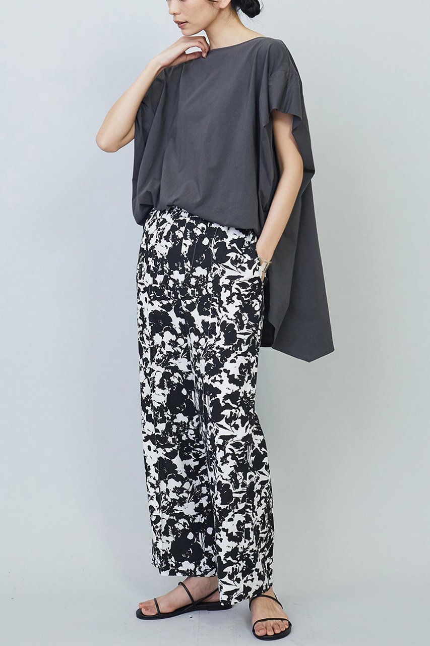 【プルミエ アロンディスモン/1er Arrondissement】のプレミアム天竺ニュアンストップス 人気、トレンドファッション・服の通販 founy(ファニー) 　ファッション　Fashion　レディースファッション　Fashion for Women　トップス・カットソー　Cut & Sew Tops　シャツ・ブラウス・オフィスカジュアル　Elegant Blouses & Button-Ups　カットソー　Cut and Sewn Top　ショート　Short, Short Length　スリーブ　Sleeve, Long Sleeve / Short Sleeve　プレミアム　Premium, High-End　人気　Popular, Best Seller　再入荷　Restock / Back in Stock　定番　Standard, Basic Item　other-7|ID: prp329100004442533 ipo3291000000035830089