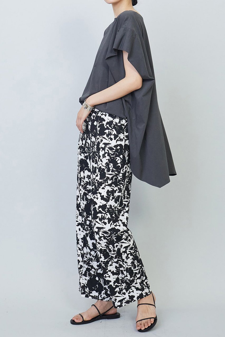 【プルミエ アロンディスモン/1er Arrondissement】のプレミアム天竺ニュアンストップス 人気、トレンドファッション・服の通販 founy(ファニー) 　ファッション　Fashion　レディースファッション　Fashion for Women　トップス・カットソー　Cut & Sew Tops　シャツ・ブラウス・オフィスカジュアル　Elegant Blouses & Button-Ups　カットソー　Cut and Sewn Top　ショート　Short, Short Length　スリーブ　Sleeve, Long Sleeve / Short Sleeve　プレミアム　Premium, High-End　人気　Popular, Best Seller　再入荷　Restock / Back in Stock　定番　Standard, Basic Item　other-8|ID: prp329100004442533 ipo3291000000035830091