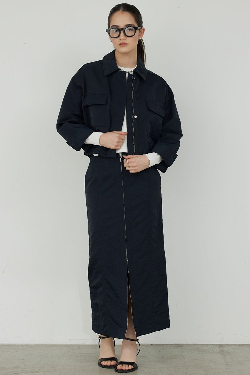 【ガリャルダガランテ/GALLARDAGALANTE】のナイロンショートブルゾン 人気、トレンドファッション・服の通販 founy(ファニー) 　ファッション　Fashion　レディースファッション　Fashion for Women　アウター　Coat / Outerwear Collection　レディースジャケット・軽アウター　Jackets　ブルゾンジャケット・スポーティアウター　Blouson Jackets　おすすめ　Recommended / Our Picks　ショート　Short, Short Length　ジャケット　Jacket, Outerwear　セットアップ　Set-Up, Coordinated Outfit　バランス　Balance, Style Balance　ブルゾン　Blouson, Bomber Jacket　other-8|ID: prp329100004442549 ipo3291000000035580496