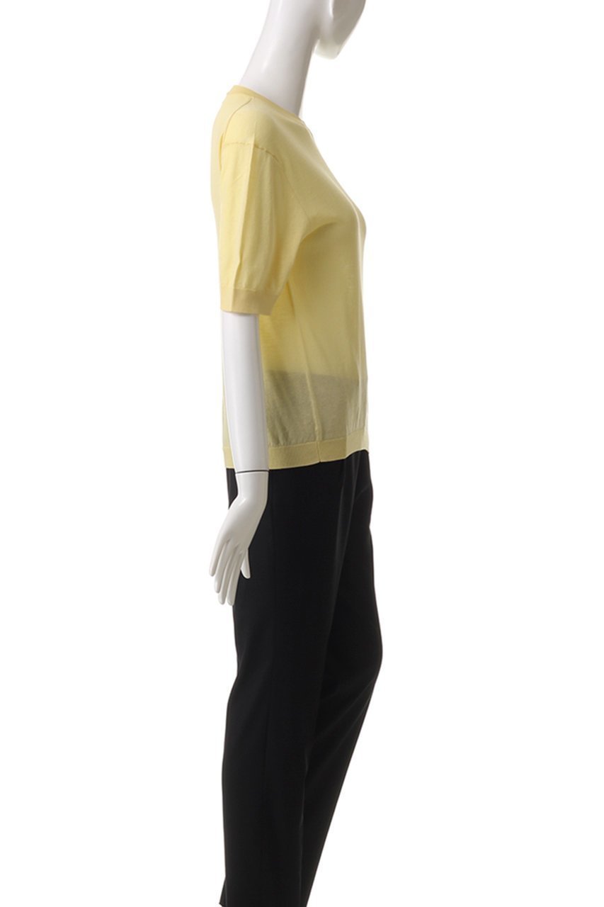 【ジェイドット/j.】の綿シルクニットショートスリーブトップス 人気、トレンドファッション・服の通販 founy(ファニー) 　ファッション　Fashion　レディースファッション　WOMEN　トップス・カットソー　Tops/Tshirt　ニット　Knit Tops　プルオーバー　Pullover　インナー　Inner　カーディガン　Cardigan　サマー　Summer　シルク　Silk　シンプル　Simple　ジャケット　Jacket　other-3|ID: prp329100004442552 ipo3291000000031256092