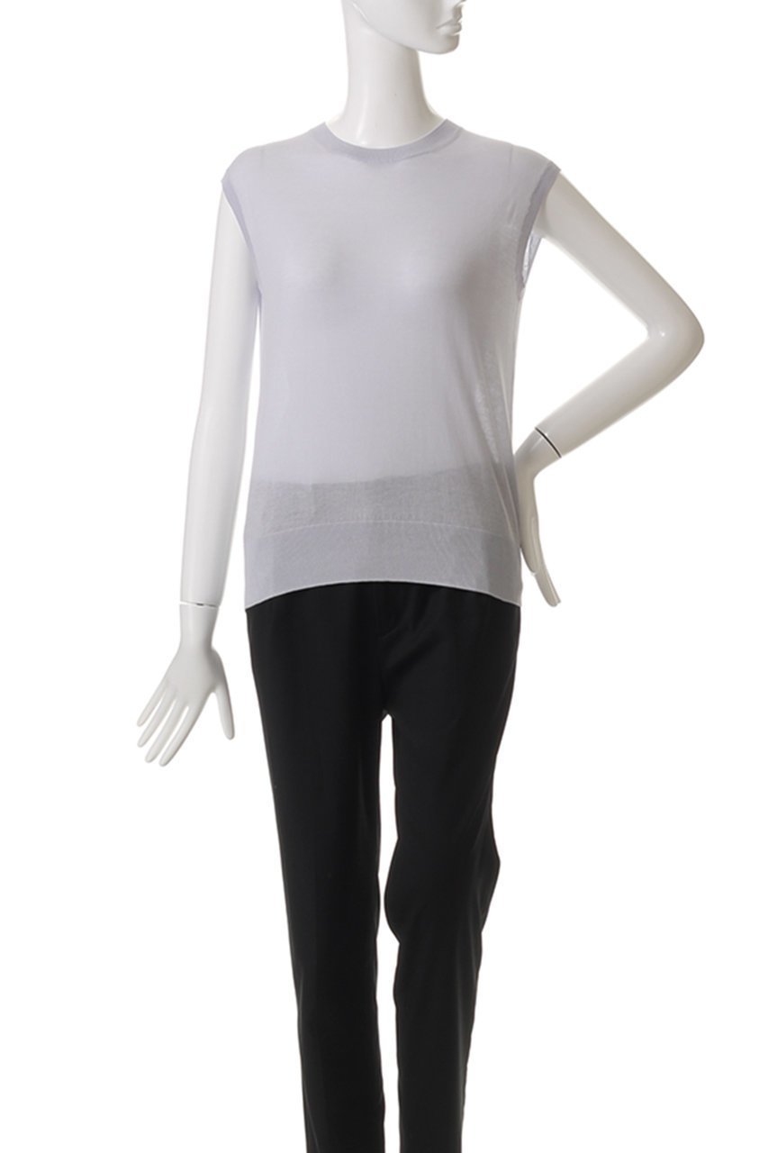 【ジェイドット/j.】の綿シルクニットスリーブレストップス 人気、トレンドファッション・服の通販 founy(ファニー) 　ファッション　Fashion　レディースファッション　WOMEN　トップス・カットソー　Tops/Tshirt　ニット　Knit Tops　プルオーバー　Pullover　インナー　Inner　シルク　Silk　ジャケット　Jacket　バランス　Balance　エレガント 上品　Elegant　other-2|ID: prp329100004442553 ipo3291000000031256096