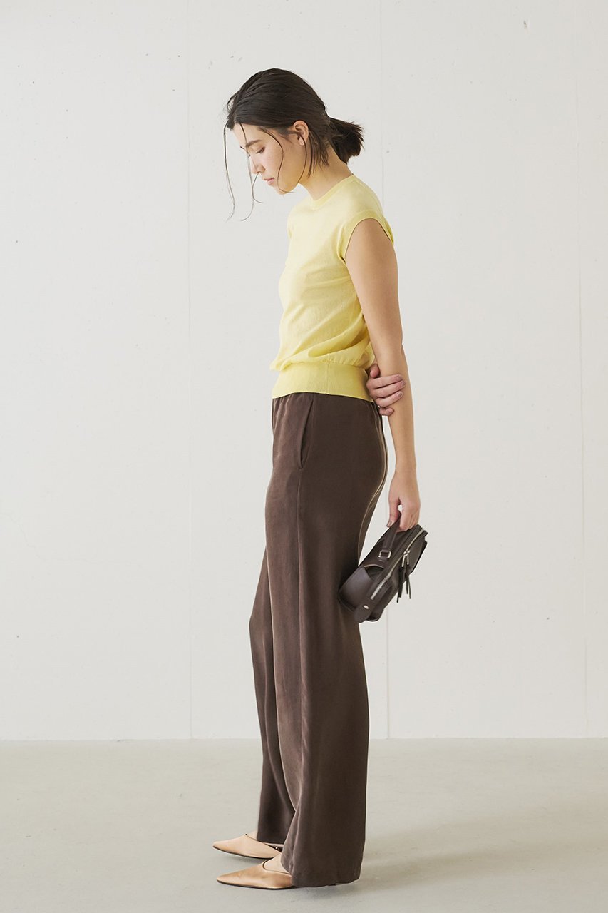 【ジェイドット/j.】の綿シルクニットスリーブレストップス 人気、トレンドファッション・服の通販 founy(ファニー) 　ファッション　Fashion　レディースファッション　WOMEN　トップス・カットソー　Tops/Tshirt　ニット　Knit Tops　プルオーバー　Pullover　インナー　Inner　シルク　Silk　ジャケット　Jacket　バランス　Balance　エレガント 上品　Elegant　other-7|ID: prp329100004442553 ipo3291000000031325892