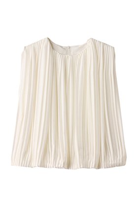 【エステータ/esteta】 ドレープサテンプリーツブラウス人気、トレンドファッション・服の通販 founy(ファニー) ファッション Fashion レディースファッション Fashion for Women トップス・カットソー Cut & Sew Tops キャミソール&ノースリーブ Camisoles & Sleeveless Tops シャツ・ブラウス・オフィスカジュアル Elegant Blouses & Button-Ups エレガント 上品 Elegant サテン Satin, Glossy Fabric シンプル Simple, Minimal ドレープ Drape, Draping Fabric ノースリーブ Sleeveless, No-Sleeve プリーツ Pleats, Pleated |ID:prp329100004442556