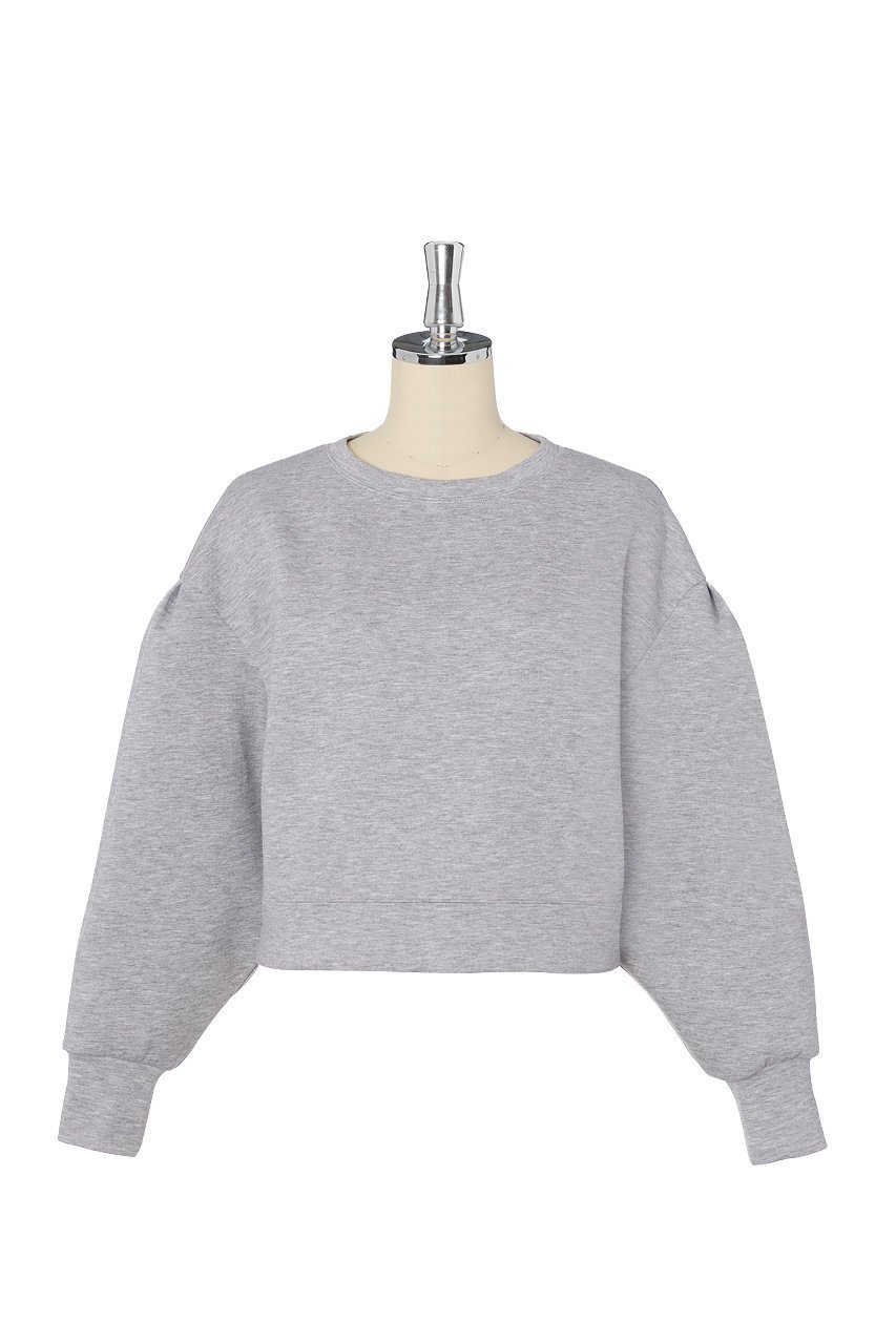 【デイジーリン/DAISY LIN】のミルフィーユ スウェット Daisy Puff Pullover インテリア・キッズ・メンズ・レディースファッション・服の通販 founy(ファニー) 　ファッション　Fashion　レディースファッション　Fashion for Women　トップス・カットソー　Cut & Sew Tops　ニット　Knit Tops & Sweaters　レディースパーカー・カジュアルフーディー　Casual Hoodies & Sweatshirts　カジュアルプルオーバー・ニットトップス　Pullovers & Knit Tops / Casual Pullovers　スウェット・クルーネックトップス　Sweatshirts & Crewnecks / Relaxed Fit Sweat Tops　ウォッシャブル　Machine Washable　ショート　Short, Short Length　シンプル　Simple, Minimal　スウェット / スエット　Sweatshirt, Sweatwear　ストレッチ　Stretch, Stretchy Fabric　スリーブ　Sleeve, Long Sleeve / Short Sleeve　トレンド　Trend, Trending Now　バランス　Balance, Style Balance　フェミニン　Feminine, Girly　リラックス　Relax, Relaxed Fit　軽量　Lightweight, Ultra Light　ソフィーグレー|ID: prp329100004442558 ipo3291000000032935747