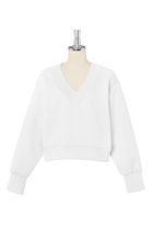 【デイジーリン/DAISY LIN】のミルフィーユ スウェット Lady V Pullover 人気、トレンドファッション・服の通販 founy(ファニー) ファッション Fashion レディースファッション WOMEN トップス・カットソー Tops/Tshirt ニット Knit Tops パーカ Sweats プルオーバー Pullover スウェット Sweat ウォッシャブル Washable シンプル Simple ジャージ Jersey スウェット Sweat ストレッチ Stretch デニム Denim リラックス Relax NEW・新作・新着・新入荷 New Arrivals 軽量 Lightweight thumbnail ホワイト|ID: prp329100004442559 ipo3291000000031050765