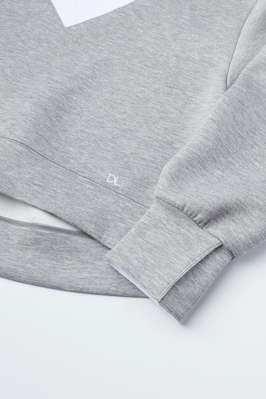 【デイジーリン/DAISY LIN】のミルフィーユ スウェット Lady V Pullover 人気、トレンドファッション・服の通販 founy(ファニー) 　ファッション　Fashion　レディースファッション　WOMEN　トップス・カットソー　Tops/Tshirt　ニット　Knit Tops　パーカ　Sweats　プルオーバー　Pullover　スウェット　Sweat　ウォッシャブル　Washable　シンプル　Simple　ジャージ　Jersey　スウェット　Sweat　ストレッチ　Stretch　デニム　Denim　リラックス　Relax　軽量　Lightweight　other-4|ID: prp329100004442559 ipo3291000000031255461
