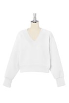 【デイジーリン/DAISY LIN】のミルフィーユ スウェット Lady V Pullover ホワイト|ID:prp329100004442559