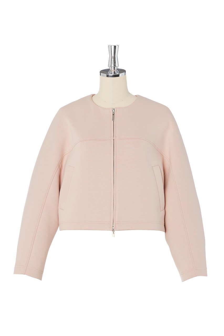 【デイジーリン/DAISY LIN】のミルフィーユ スウェット Stylish Blouson 人気、トレンドファッション・服の通販 founy(ファニー) 　ファッション　Fashion　レディースファッション　Fashion for Women　アウター　Coat / Outerwear Collection　レディースジャケット・軽アウター　Jackets　ブルゾンジャケット・スポーティアウター　Blouson Jackets　ウォッシャブル　Machine Washable　エレガント 上品　Elegant　ショート　Short, Short Length　ジャケット　Jacket, Outerwear　スウェット / スエット　Sweatshirt, Sweatwear　ストレッチ　Stretch, Stretchy Fabric　スリーブ　Sleeve, Long Sleeve / Short Sleeve　フォルム　Silhouette, Form　ブルゾン　Blouson, Bomber Jacket　軽量　Lightweight, Ultra Light　 other-1|ID: prp329100004442560 ipo3291000000032954155