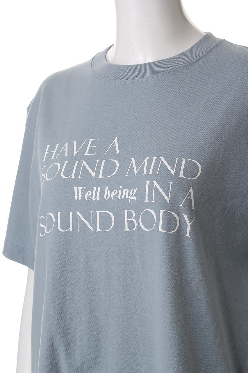 【ヘルシーデニム/Healthy Denim】のHave A Sound Mind Tシャツ 人気、トレンドファッション・服の通販 founy(ファニー) 　ファッション　Fashion　レディースファッション　WOMEN　トップス・カットソー　Tops/Tshirt　シャツ/ブラウス　Shirts/Blouses　ロング / Tシャツ　T-Shirts　カットソー　Cut and Sewn　ショート　Short　スリーブ　Sleeve　夏　Summer　定番　Standard　春　Spring　S/S・春夏　Ss・Spring/Summer　無地　Plain Color　other-5|ID: prp329100004444645 ipo3291000000031661122