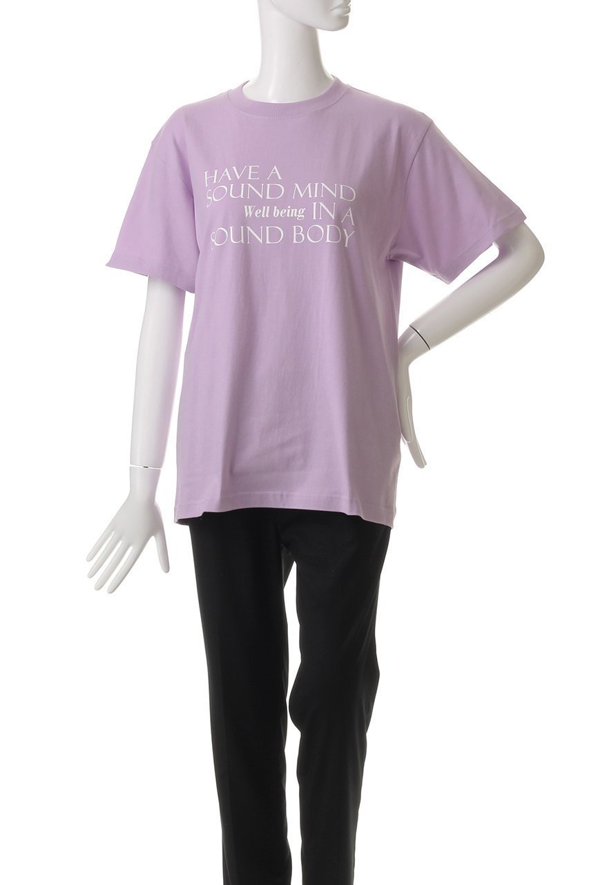 【ヘルシーデニム/Healthy Denim】のHave A Sound Mind Tシャツ 人気、トレンドファッション・服の通販 founy(ファニー) 　ファッション　Fashion　レディースファッション　Fashion for Women　トップス・カットソー　Cut & Sew Tops　シャツ・ブラウス・オフィスカジュアル　Elegant Blouses & Button-Ups　ロングTシャツ・Tシャツ　Longline T-Shirts & Tees　カットソー・ベーシックTシャツ　Cut-and-Sewn Tops / Stretch Tees & Basics　ショート　Short, Short Length　スリーブ　Sleeve, Long Sleeve / Short Sleeve　夏　Summer　定番　Standard, Basic Item　春　Spring　S/S・春夏　SS, Spring/Summer, Warm Season　無地　Plain, Solid Color　other-2|ID: prp329100004444645 ipo3291000000032861155