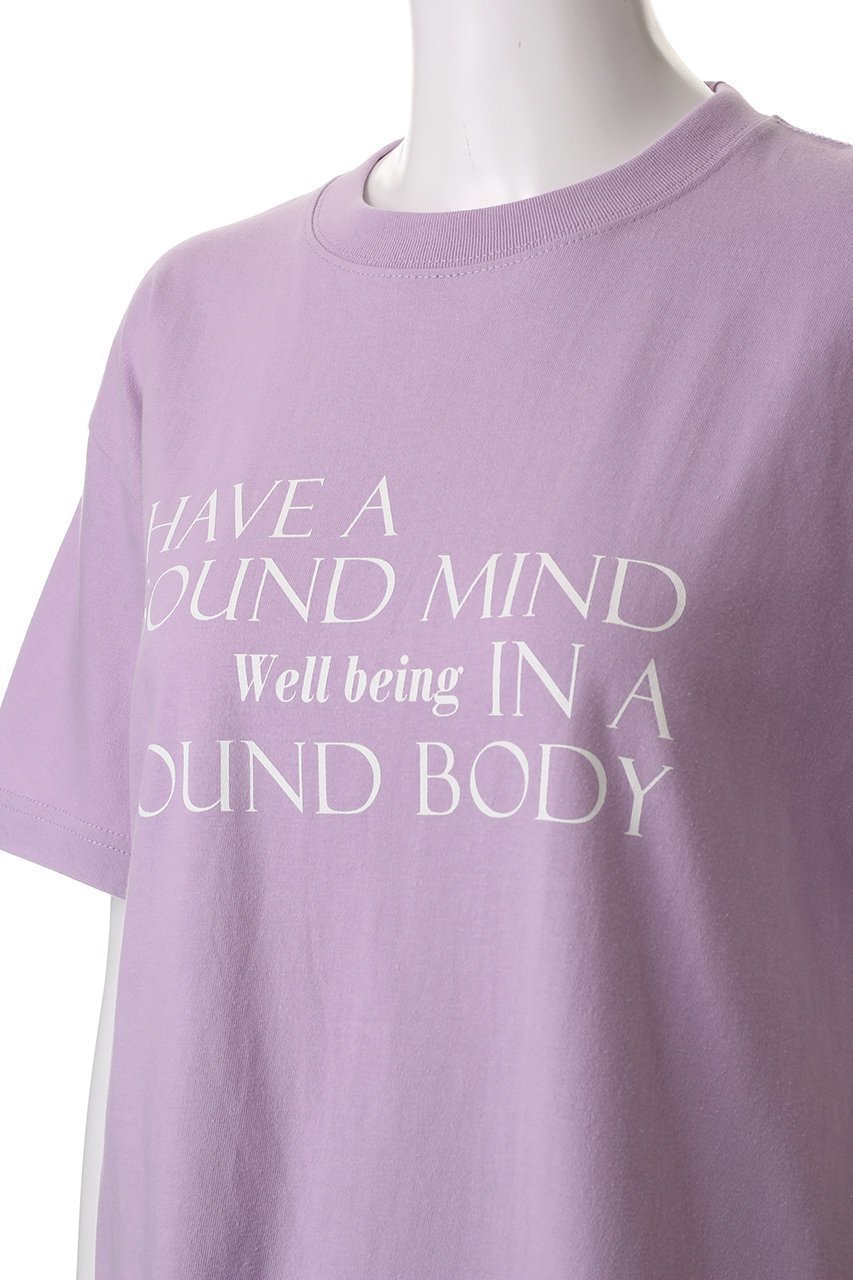 【ヘルシーデニム/Healthy Denim】のHave A Sound Mind Tシャツ 人気、トレンドファッション・服の通販 founy(ファニー) 　ファッション　Fashion　レディースファッション　Fashion for Women　トップス・カットソー　Cut & Sew Tops　シャツ・ブラウス・オフィスカジュアル　Elegant Blouses & Button-Ups　ロングTシャツ・Tシャツ　Longline T-Shirts & Tees　カットソー・ベーシックTシャツ　Cut-and-Sewn Tops / Stretch Tees & Basics　ショート　Short, Short Length　スリーブ　Sleeve, Long Sleeve / Short Sleeve　夏　Summer　定番　Standard, Basic Item　春　Spring　S/S・春夏　SS, Spring/Summer, Warm Season　無地　Plain, Solid Color　other-5|ID: prp329100004444645 ipo3291000000032861172
