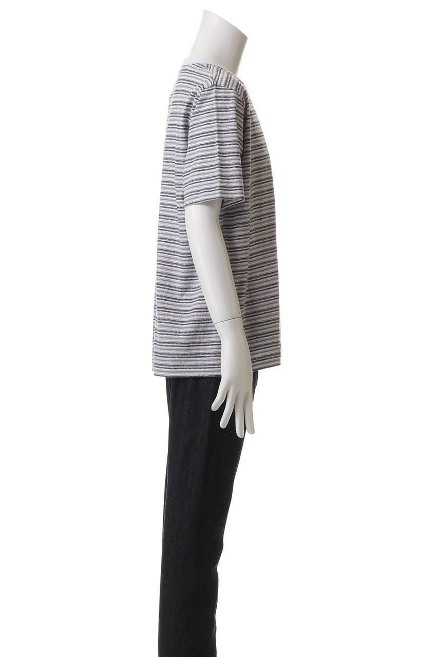 【バトナー/BATONER / MEN】の【MEN】ハンドドローイングボーダーTシャツ 人気、トレンドファッション・服の通販 founy(ファニー) 　ファッション　Fashion　メンズファッション　MEN　トップス・カットソー　Tops/Tshirt/Men　シャツ　Shirts　ショート　Short　スリーブ　Sleeve　ボーダー　Border　ランダム　Random　定番　Standard　other-3|ID: prp329100004444647 ipo3291000000031254932