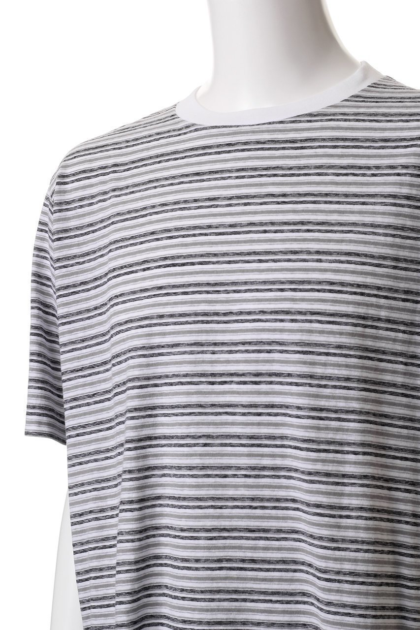 【バトナー/BATONER / MEN】の【MEN】ハンドドローイングボーダーTシャツ 人気、トレンドファッション・服の通販 founy(ファニー) 　ファッション　Fashion　メンズファッション　Fashion for Men　トップス・カットソー　Cut & Sew Tops　メンズシャツ　Shirts　ショート　Short, Short Length　スリーブ　Sleeve, Long Sleeve / Short Sleeve　ボーダー　Border, Stripe　ランダム　Random, Irregular　定番　Standard, Basic Item　other-5|ID: prp329100004444647 ipo3291000000032861212