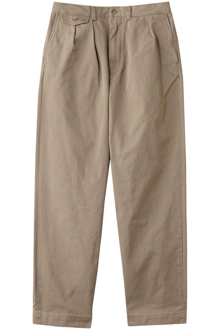 【ラルフローレン/RALPH LAUREN / MEN】の【MEN】【POLO RALPH LAUREN】ホイットマン リラックスド フィット プリーテッド チノ パンツ 人気、トレンドファッション・服の通販 founy(ファニー) 　ファッション　Fashion　メンズファッション　Fashion for Men　ボトムス　Bottoms　クラシック　Classic, Timeless Style　フィット　Fit, Slim Fit　リラックス　Relax, Relaxed Fit　エレガント 上品　Elegant　 other-1|ID: prp329100004444654 ipo3291000000032907044