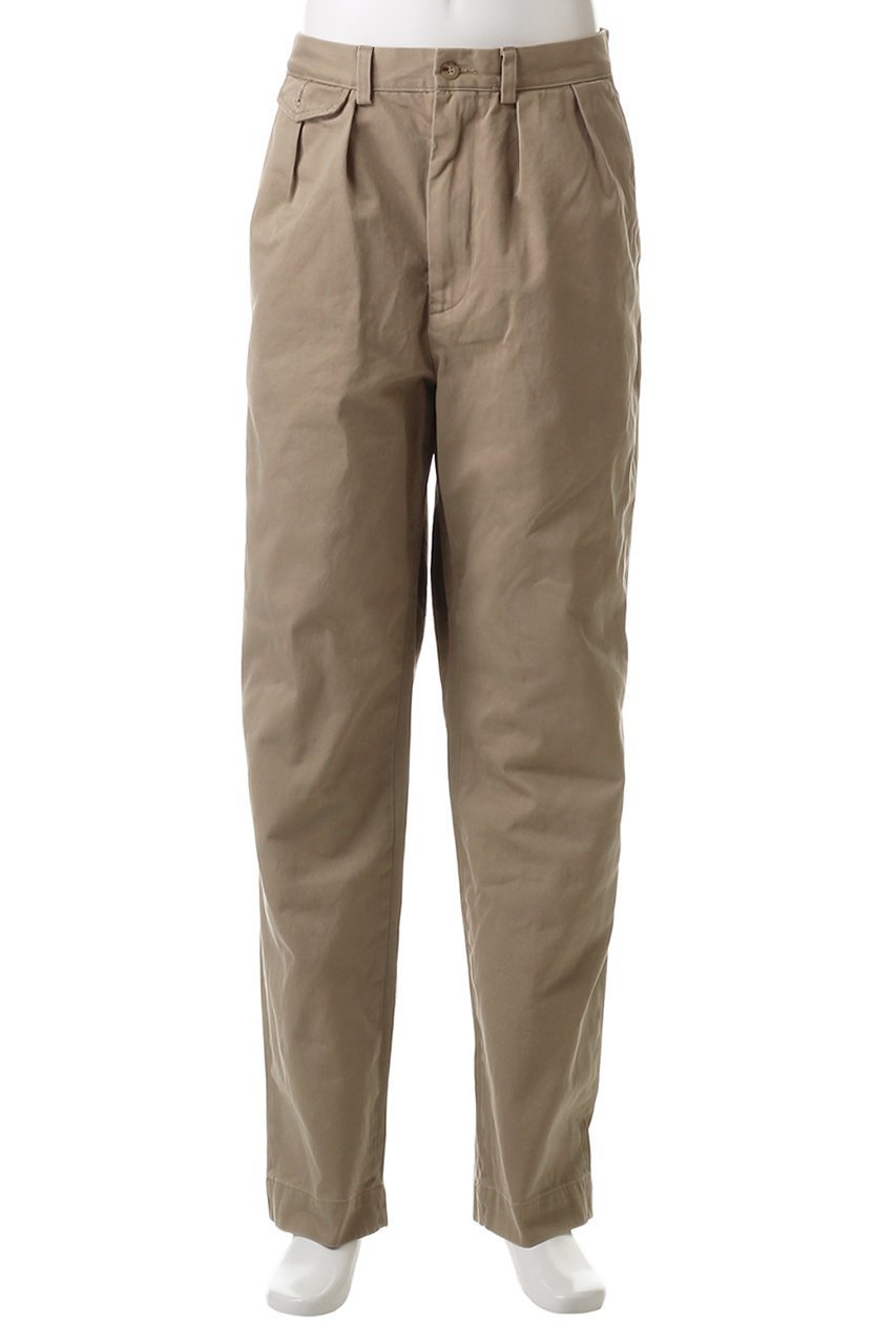 【ラルフローレン/RALPH LAUREN / MEN】の【MEN】【POLO RALPH LAUREN】ホイットマン リラックスド フィット プリーテッド チノ パンツ 人気、トレンドファッション・服の通販 founy(ファニー) 　ファッション　Fashion　メンズファッション　Fashion for Men　ボトムス　Bottoms　クラシック　Classic, Timeless Style　フィット　Fit, Slim Fit　リラックス　Relax, Relaxed Fit　エレガント 上品　Elegant　other-2|ID: prp329100004444654 ipo3291000000032907050