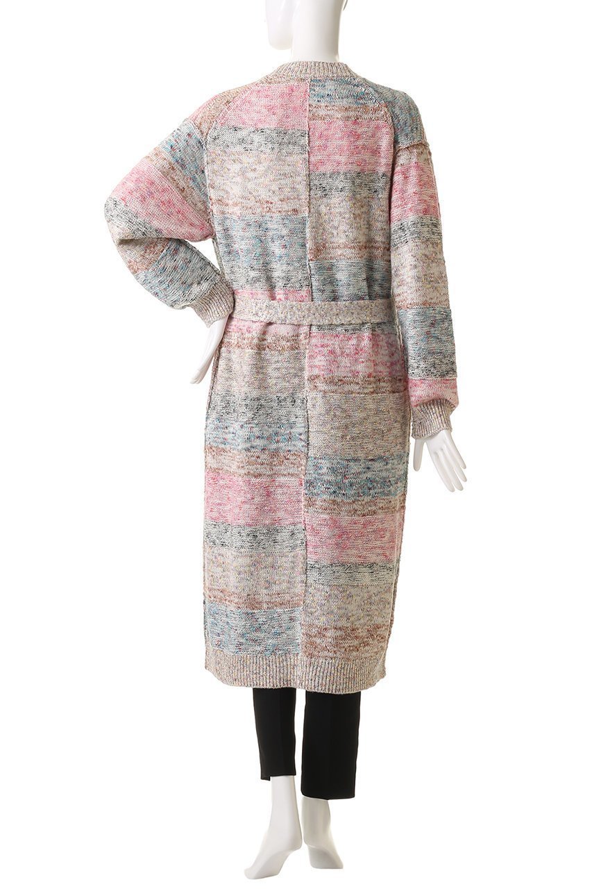 【ガリャルダガランテ/GALLARDAGALANTE】の【HERITANOVUM】マルチカラーカーディガン 人気、トレンドファッション・服の通販 founy(ファニー) 　ファッション　Fashion　レディースファッション　Fashion for Women　トップス・カットソー　Cut & Sew Tops　ニット　Knit Tops & Sweaters　カーディガン・羽織り　Layered Style Cardigans　おすすめ　Recommended / Our Picks　カーディガン　Cardigan, Knitwear　ジャケット　Jacket, Outerwear　スタンダード　Standard, Basic　パッチワーク　Patchwork, Mixed Fabric　春　Spring　other-4|ID: prp329100004444656 ipo3291000000035721691