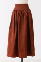 【デザイン ワークス/DESIGN WORKS】のサテンフレアスカート ブラウン|ID: prp329100004444661 ipo3291000000032824552
