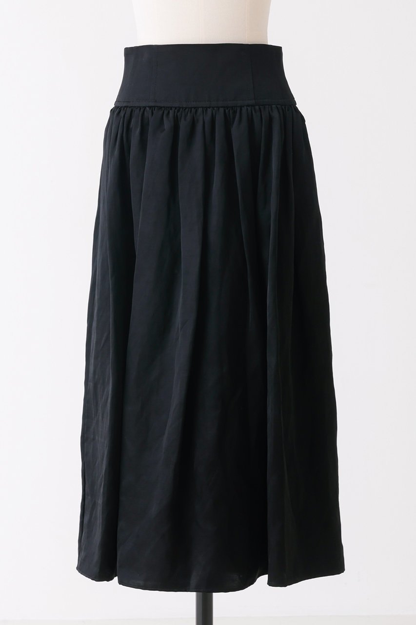 【デザイン ワークス/DESIGN WORKS】のサテンフレアスカート 人気、トレンドファッション・服の通販 founy(ファニー) 　ファッション　Fashion　レディースファッション　Fashion for Women　スカート　Skirts　Aライン・フレアスカート　A-Line & Flared Skirts　ロングスカート　Long Skirts / Maxi & Midi Skirts　ギャザー　Gathered, Ruffled　コルセット　Corset, Bustier　サテン　Satin, Glossy Fabric　ポケット　Pocket, Pocket Detail　ロング　Long, Long-Length　エレガント 上品　Elegant　 other-1|ID: prp329100004444661 ipo3291000000035550853