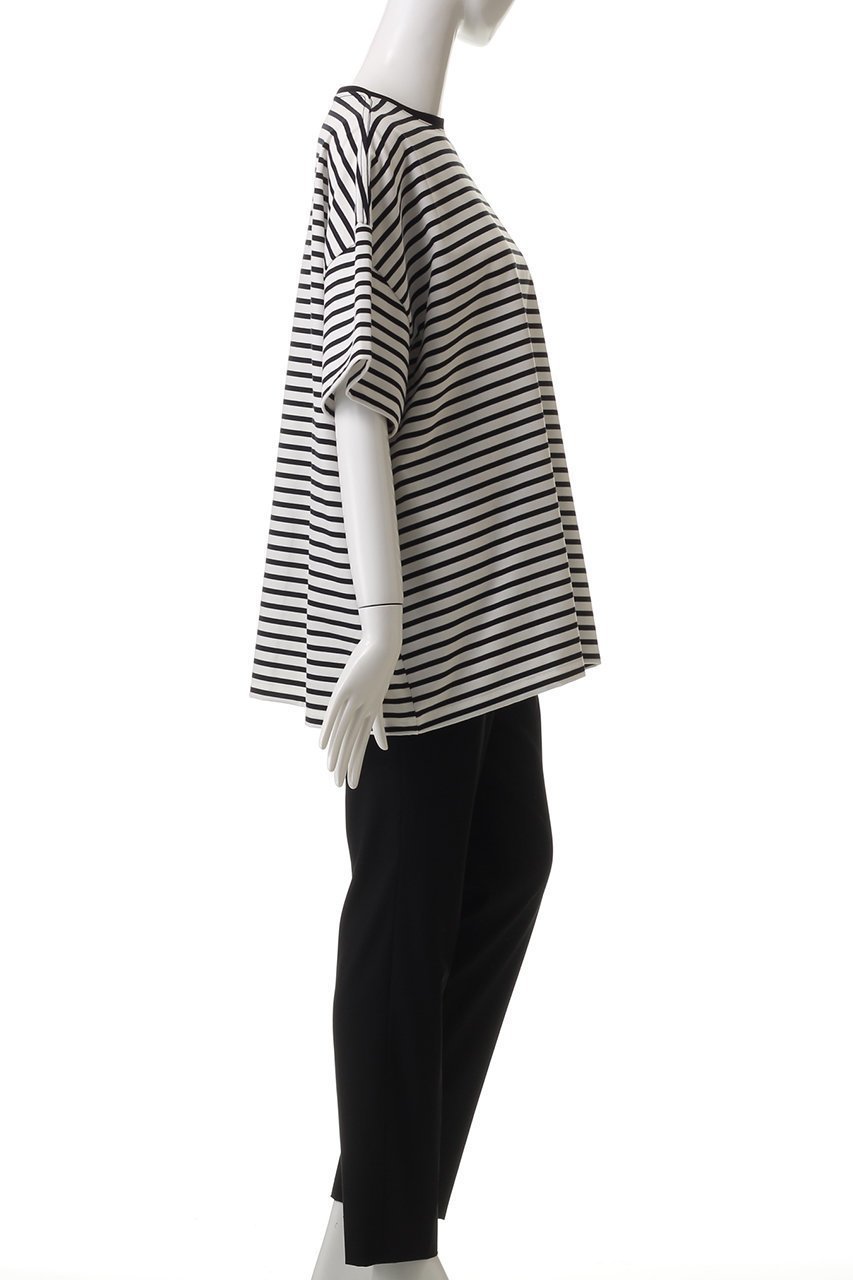 【デザイン ワークス/DESIGN WORKS】のthehightlights 別注big tee ボーダー 人気、トレンドファッション・服の通販 founy(ファニー) 　ファッション　Fashion　レディースファッション　Fashion for Women　トップス・カットソー　Cut & Sew Tops　シャツ・ブラウス・オフィスカジュアル　Elegant Blouses & Button-Ups　ロングTシャツ・Tシャツ　Longline T-Shirts & Tees　カットソー・ベーシックTシャツ　Cut-and-Sewn Tops / Stretch Tees & Basics　ショート　Short, Short Length　シンプル　Simple, Minimal　スリーブ　Sleeve, Long Sleeve / Short Sleeve　ベーシック　Basic, Essential　ボーダー　Border, Stripe　別注　Limited Edition, Custom Order　夏　Summer　春　Spring　S/S・春夏　SS, Spring/Summer, Warm Season　other-3|ID: prp329100004444662 ipo3291000000032863972