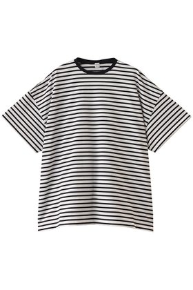 【デザイン ワークス/DESIGN WORKS】 thehightlights 別注big tee ボーダー人気、トレンドファッション・服の通販 founy(ファニー) ファッション Fashion レディースファッション Fashion for Women トップス・カットソー Cut & Sew Tops シャツ・ブラウス・オフィスカジュアル Elegant Blouses & Button-Ups ロングTシャツ・Tシャツ Longline T-Shirts & Tees カットソー・ベーシックTシャツ Cut-and-Sewn Tops / Stretch Tees & Basics ショート Short, Short Length シンプル Simple, Minimal スリーブ Sleeve, Long Sleeve / Short Sleeve ベーシック Basic, Essential ボーダー Border, Stripe 別注 Limited Edition, Custom Order 夏 Summer 春 Spring S/S・春夏 SS, Spring/Summer, Warm Season |ID:prp329100004444662