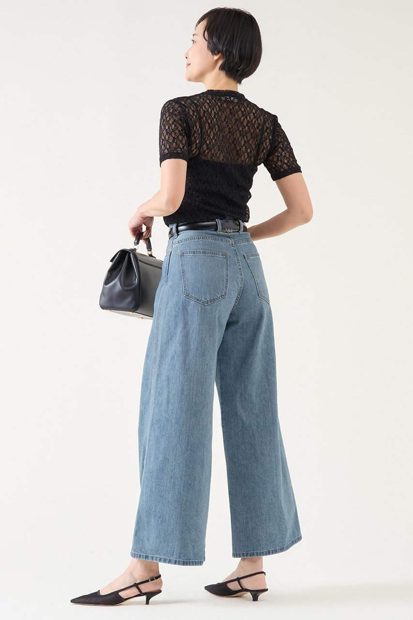 【マルティニーク/martinique】のストレッチレースTシャツ 人気、トレンドファッション・服の通販 founy(ファニー) 　ファッション　Fashion　レディースファッション　WOMEN　トップス・カットソー　Tops/Tshirt　シャツ/ブラウス　Shirts/Blouses　ロング / Tシャツ　T-Shirts　カットソー　Cut and Sewn　おすすめ　Recommend　コンパクト　Compact　ショート　Short　ストレッチ　Stretch　スリーブ　Sleeve　フィット　Fit　ボトム　Bottom　レース　Race　NEW・新作・新着・新入荷　New Arrivals　other-6|ID: prp329100004444665 ipo3291000000031325584