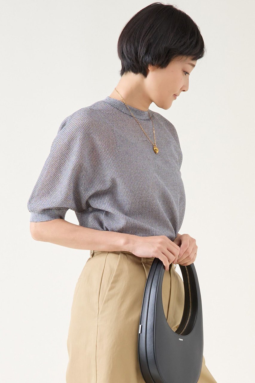 【マルティニーク/martinique】のビッグシルエットニットTシャツ 人気、トレンドファッション・服の通販 founy(ファニー) 　ファッション　Fashion　レディースファッション　WOMEN　トップス・カットソー　Tops/Tshirt　ニット　Knit Tops　シャツ/ブラウス　Shirts/Blouses　ロング / Tシャツ　T-Shirts　プルオーバー　Pullover　おすすめ　Recommend　カットソー　Cut And Sew　ジャカード　Jacquard　タイトスカート　Tight Skirt　トレンド　Trend　エレガント 上品　Elegant　NEW・新作・新着・新入荷　New Arrivals　other-2|ID: prp329100004444667 ipo3291000000031255045