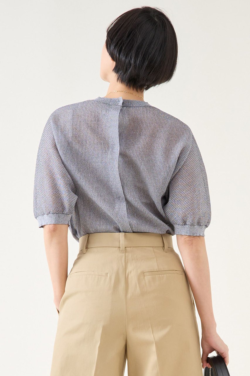 【マルティニーク/martinique】のビッグシルエットニットTシャツ 人気、トレンドファッション・服の通販 founy(ファニー) 　ファッション　Fashion　レディースファッション　WOMEN　トップス・カットソー　Tops/Tshirt　ニット　Knit Tops　シャツ/ブラウス　Shirts/Blouses　ロング / Tシャツ　T-Shirts　プルオーバー　Pullover　おすすめ　Recommend　カットソー　Cut And Sew　ジャカード　Jacquard　タイトスカート　Tight Skirt　トレンド　Trend　エレガント 上品　Elegant　NEW・新作・新着・新入荷　New Arrivals　other-3|ID: prp329100004444667 ipo3291000000031255047