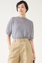 【マルティニーク/martinique】のビッグシルエットニットTシャツ ブラック|ID: prp329100004444667 ipo3291000000032920644