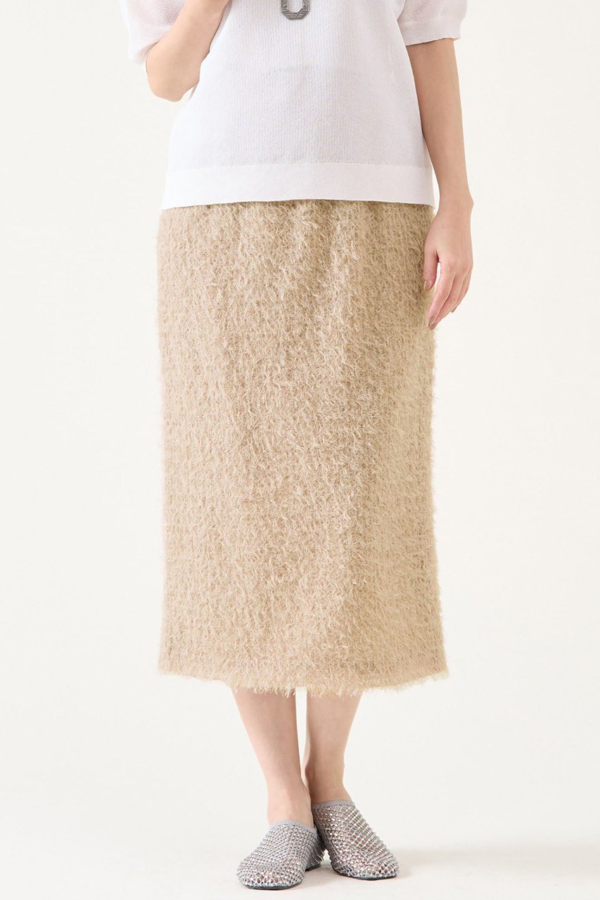 【マルティニーク/martinique】のジャガードタイトスカート(セットアップ可) インテリア・キッズ・メンズ・レディースファッション・服の通販 founy(ファニー) 　ファッション　Fashion　レディースファッション　Fashion for Women　セットアップ　Matching Sets　スカート・ミニ/ミディ/マキシ　Skirts / Mini, Midi & Maxi Skirts　スカート　Skirts　ロングスカート　Long Skirts / Maxi & Midi Skirts　おすすめ　Recommended / Our Picks　シンプル　Simple, Minimal　セットアップ　Set-Up, Coordinated Outfit　タイトスカート　Pencil Skirt, Tight Skirt　フリンジ　Fringe, Tassel　ベーシック　Basic, Essential　レギュラー　Regular, Standard Fit　ロング　Long, Long-Length　エレガント 上品　Elegant　ピンクベージュ|ID: prp329100004444671 ipo3291000000035682365