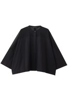 【ミズイロ インド/mizuiro ind】のstand collar sheer shirt シャツ navy|ID:prp329100004444674
