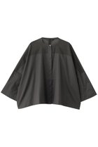 【ミズイロ インド/mizuiro ind】のstand collar sheer shirt シャツ c.gray|ID:prp329100004444674
