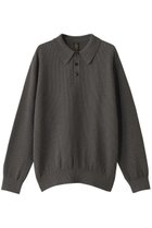 【バトナー/BATONER / MEN】の【MEN】OX サマーニットポロ 人気、トレンドファッション・服の通販 founy(ファニー) ファッション Fashion メンズファッション Fashion for Men トップス・カットソー Cut & Sew Tops ニット・セーター / 定番トップス Knit Tops & Sweaters サマー Summer, Summer Style シアー Sheer, See-Through 夏 Summer 春 Spring S/S・春夏 SS, Spring/Summer, Warm Season thumbnail グレー|ID: prp329100004444677 ipo3291000000032935898