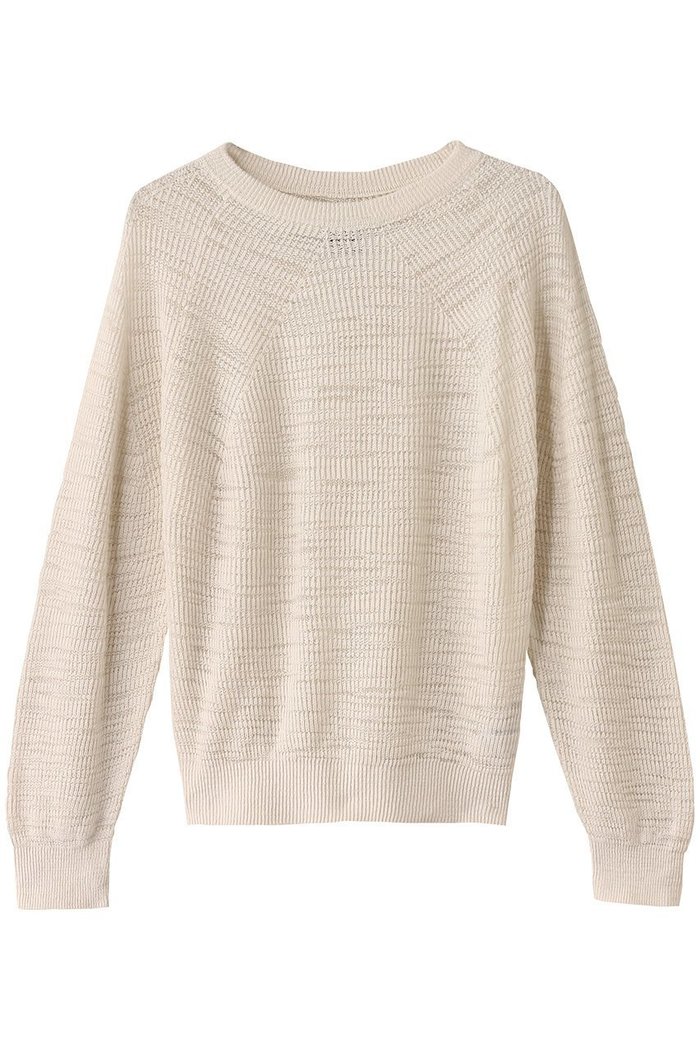 【バトナー/BATONER】のSLUBY シグネチャークルーネック インテリア・キッズ・メンズ・レディースファッション・服の通販 founy(ファニー) https://founy.com/ ファッション Fashion レディースファッション Fashion for Women トップス・カットソー Cut & Sew Tops ニット Knit Tops & Sweaters カジュアルプルオーバー・ニットトップス Pullovers & Knit Tops / Casual Pullovers シアー Sheer, See-Through デニム Denim, Jeans Material トレンド Trend, Trending Now ワイド Wide, Wide Fit |ID: prp329100004444679 ipo3291000000032935998