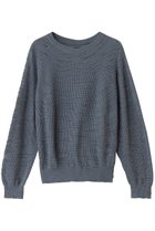 【バトナー/BATONER】のSLUBY シグネチャークルーネック サックス|ID:prp329100004444679