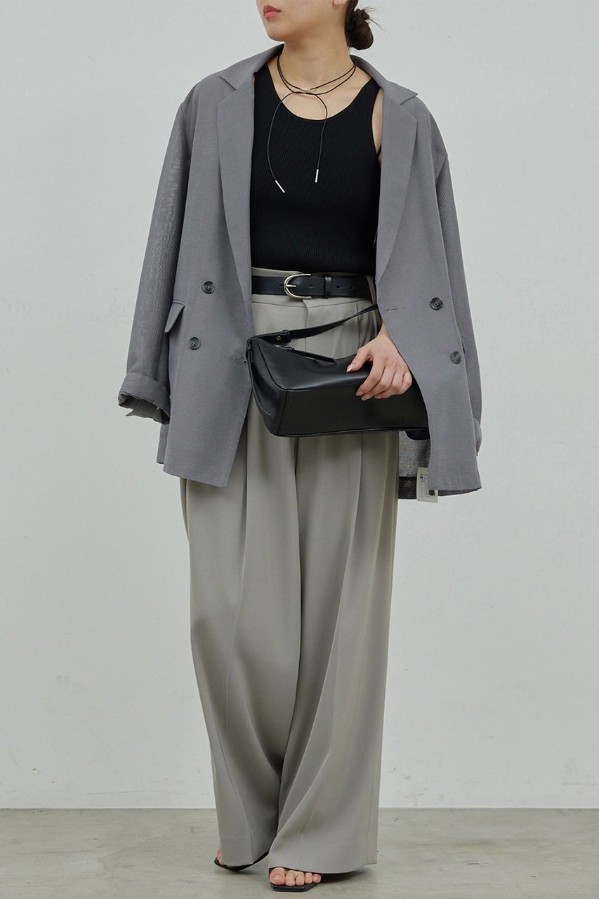 【ガリャルダガランテ/GALLARDAGALANTE】のニットタンクトップ 人気、トレンドファッション・服の通販 founy(ファニー) 　ファッション　Fashion　レディースファッション　WOMEN　トップス・カットソー　Tops/Tshirt　ニット　Knit Tops　プルオーバー　Pullover　なめらか　Smooth　インナー　Inner　ジャケット　Jacket　タンク　Tank　夏　Summer　春　Spring　S/S・春夏　Ss・Spring/Summer　other-7|ID: prp329100004444689 ipo3291000000031325624
