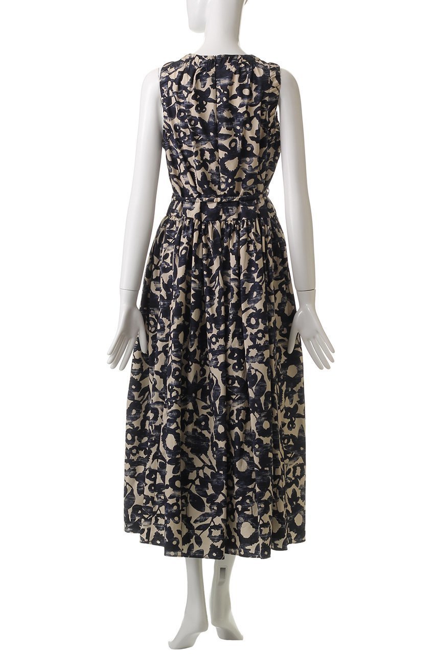 【マックスマーラ/Max Mara】の【 S Max Mara】MARLENA コットンポプリンドレス 人気、トレンドファッション・服の通販 founy(ファニー) 　ファッション　Fashion　レディースファッション　WOMEN　ワンピース　Dress　ドレス　Party Dresses　チュニック　Tunic　ギャザー　Gather　チュニック　Tunic　ノースリーブ　No Sleeve　フェミニン　Feminine　フラワー　Flower　プリント　Print　ロング　Long　other-4|ID: prp329100004444694 ipo3291000000031255204