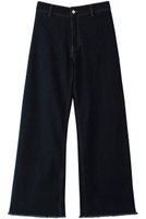 【アルアバイル/allureville】の【Loulou Willoughby】デニムヘムフリンジパンツ 人気、トレンドファッション・服の通販 founy(ファニー) ファッション Fashion レディースファッション Fashion for Women パンツ Pants & Trousers デニムパンツ・ジーンズ・美脚デニム Denim Jeans & Pants おすすめ Recommended / Our Picks シンプル Simple, Minimal デニム Denim, Jeans Material フリンジ Fringe, Tassel ワイド Wide, Wide Fit |ID:prp329100004444707