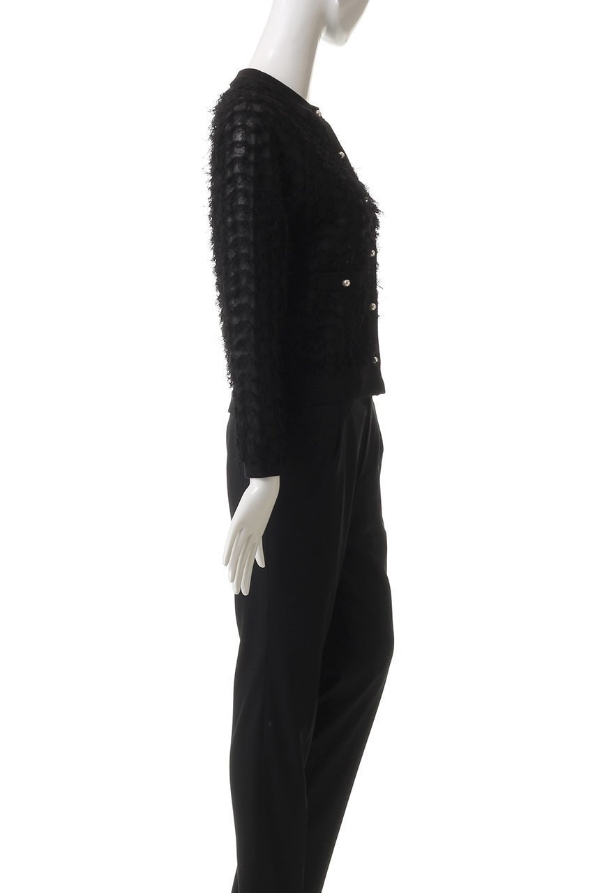 【アルアバイル/allureville】のシアーカットJQ カーディガン 人気、トレンドファッション・服の通販 founy(ファニー) 　ファッション　Fashion　レディースファッション　WOMEN　トップス・カットソー　Tops/Tshirt　ニット　Knit Tops　カーディガン　Cardigans　エレガント 上品　Elegant　カーディガン　Cardigan　コンパクト　Compact　シアー　Sheer　ジャカード　Jacquard　パール　Pearl　フロント　Front　other-3|ID: prp329100004444709 ipo3291000000031255300