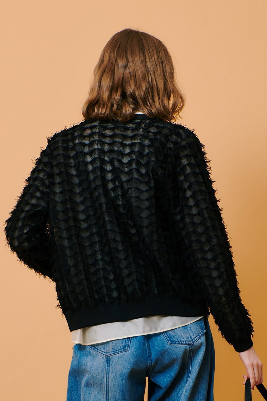 【アルアバイル/allureville】のシアーカットJQ カーディガン 人気、トレンドファッション・服の通販 founy(ファニー) 　ファッション　Fashion　レディースファッション　WOMEN　トップス・カットソー　Tops/Tshirt　ニット　Knit Tops　カーディガン　Cardigans　エレガント 上品　Elegant　カーディガン　Cardigan　コンパクト　Compact　シアー　Sheer　ジャカード　Jacquard　パール　Pearl　フロント　Front　other-8|ID: prp329100004444709 ipo3291000000031632093