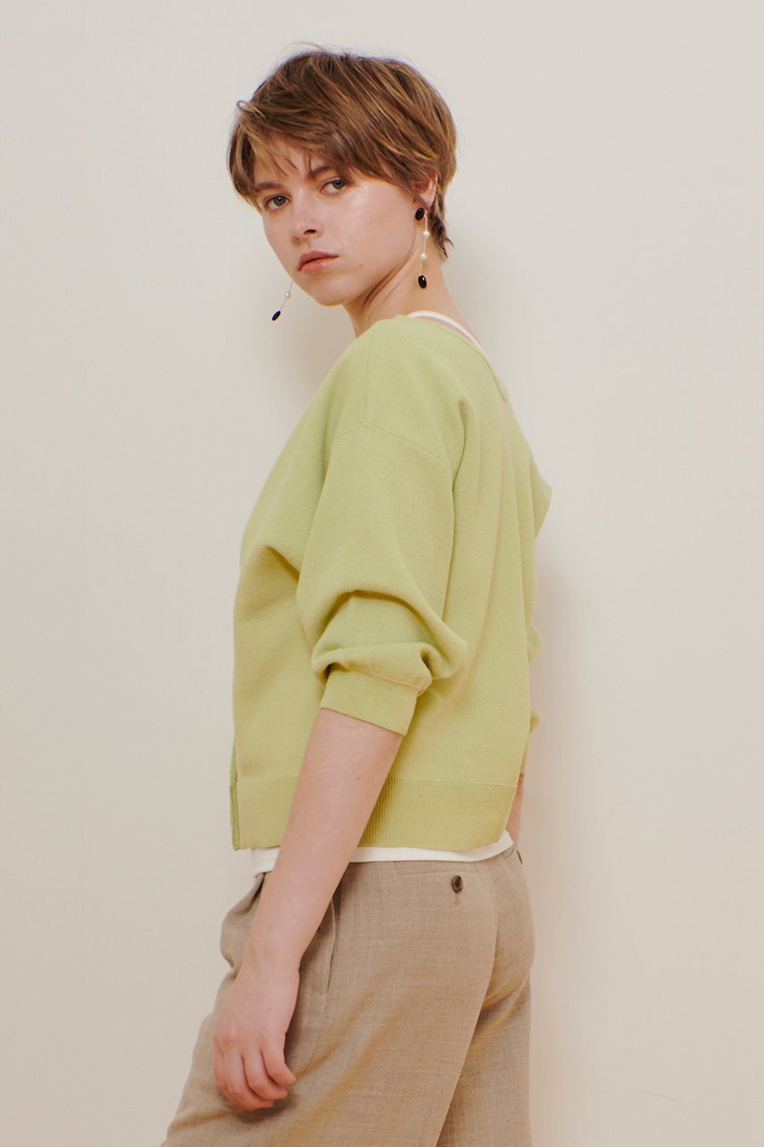 【アルアバイル/allureville】のリネンシャーベット2WAY プルオーバー 人気、トレンドファッション・服の通販 founy(ファニー) 　ファッション　Fashion　レディースファッション　Fashion for Women　トップス・カットソー　Cut & Sew Tops　ニット　Knit Tops & Sweaters　カジュアルプルオーバー・ニットトップス　Pullovers & Knit Tops / Casual Pullovers　カーディガン　Cardigan, Knitwear　リネン　Linen, Linen Fabric　リラックス　Relax, Relaxed Fit　夏　Summer　春　Spring　S/S・春夏　SS, Spring/Summer, Warm Season　other-8|ID: prp329100004444710 ipo3291000000032707054